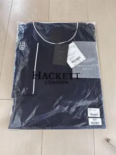 新品 HERNO ヘルノ Tシャツ 凹凸ロゴ 刺繍 メタルロゴプレート 50 