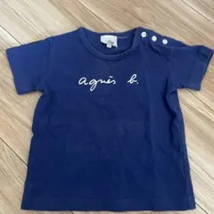 agni's b. ネイビー Tシャツ 18 mois