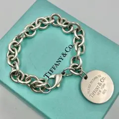 ⭕️【美品】ティファニー リターントゥオーバル ラウンドブレスレット