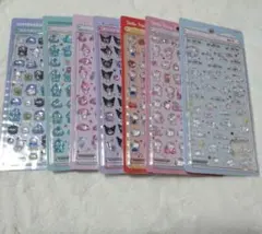 正規品 ボンボンドロップシール　サンリオ　ミニ　7枚