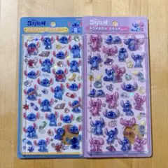 【正規品】ボンボンドロップシール スティッチ 2種セット