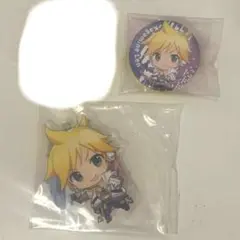 鏡音レン グッズ まとめ売り アクスタ 缶バッジ ふわふわバッジ