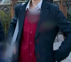 スクールカーディガン ボルドー