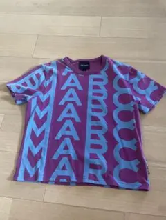 MARC JACOBS ロゴ Tシャツ パープル Lサイズのサムネイル