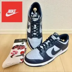 NIKE ナイキ DUNK ダンク 紺 ネイビー グレー カレッジカラーのサムネイル