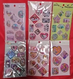 新品未開封☆ディズニー ウォーターシール6種セット