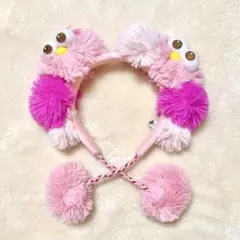 USJ モッピー カチューシャ ピンク ポンポン