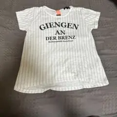 ストライプ柄 半袖Tシャツ GIENGENのサムネイル