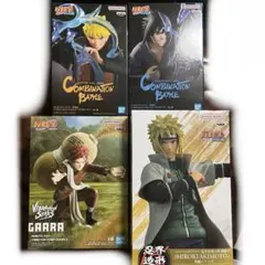 NARUTO最新プライズフィギュア　ナルト　ミナト　サスケ　我愛羅
