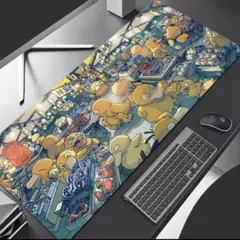ポケモン　コダック　デスクマット　マウスパッド　ラバーマット