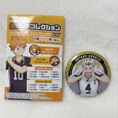 ハイキュー 缶バッジコレクション 木兎光太郎 キラキラグリッター缶バッジ