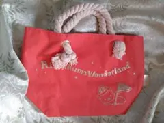 リラックマ トートバッグ 赤