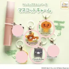 リラックマ みかんぼうや モノクロブー めじるしアクセサリー ガチャガチャ