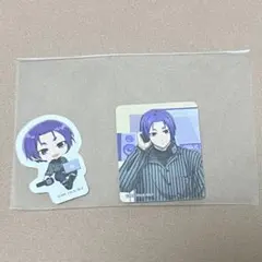 ブルーロック　まねきねこ　フレークシール　御影玲王