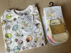 すみっコぐらし　半袖120cm 靴下セット