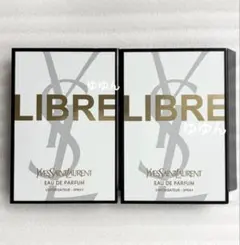 イヴ・サンローラン　リブレ オーデパルファム サンプル　2個