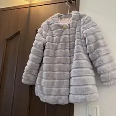 プ*ン様 mezzo piano メゾピアノ　コート　女の子 130サイズ