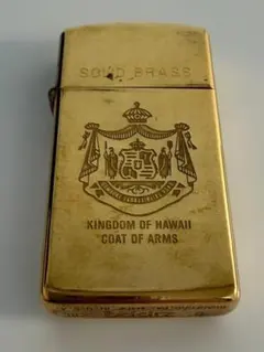 期間限定 値下げ！ZIPPO スターリングシルバー ハワイ王国刻印 希少品