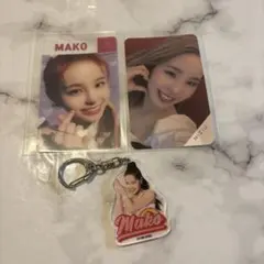 NIZIU MAKO フォトカード キーホルダー3点セット