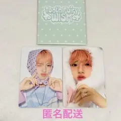 NCT WISH サクヤ 2026 シーグリ トレカ ２枚