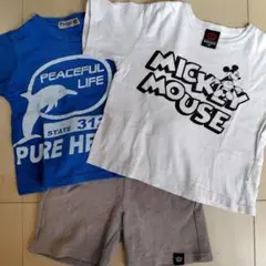 Tシャツ2枚　パンツセット