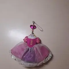 ディズニー ラプンツェル ドレス キーホルダー