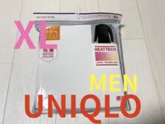 ●新品未開封ユニクロメンズ●ヒートテック極暖タートルネックTシャツ●ホワイトXL