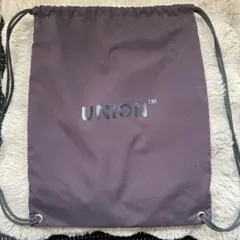 union ネイビー ドローストリングバッグ - メルカリ