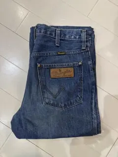 Wrangler ストレートデニム ダークブルー　赤耳　w31 m1706