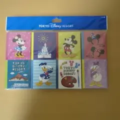東京ディズニーリゾート メモ 8種セット　ディズニーメモ