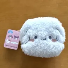 サンリオキャラクターズ　むぎゅむぎゅミニキャラメルポーチ　シナモロール
