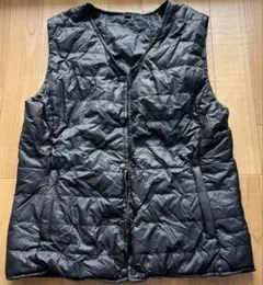 【used】お値下♪熱線入りダウンベスト Mサイズ