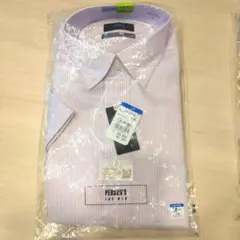 PERSON'S FOR MEN 薄紫 ストライプ シャツ M