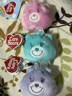 新品タグ付き ケアベア ぬいぐるみ 3点セット