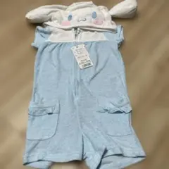 サンリオ シナモロール パジャマ ルームウェア 着ぐるみ 110 新品未使用