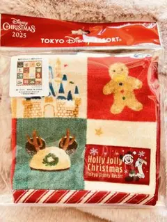 【東京ディズニーリゾートクリスマス2025 ウォッシュタオル】