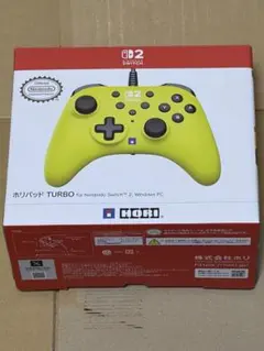ホリパッド TURBO for Nintendo Switch2ライムイエロー