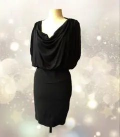 ZARA ワンピース 黒 ストレッチ