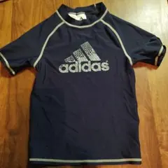 adidas ラッシュガード 黒 140