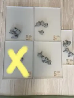 無印良品 MUJI ファイルボックス用フタ　キャスターセット