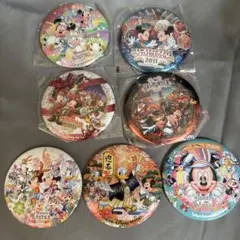 東京ディズニーリゾート 缶バッジ 7点セット