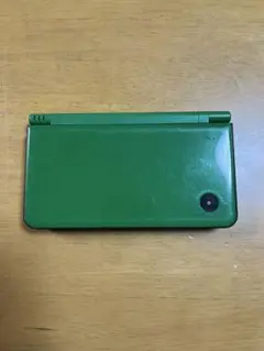 ニンテンドーDS LL 緑色 充電器、ポケモンのカセット（プラチナ）付き