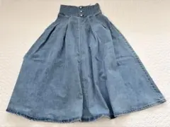 【新品未使用】 プロポーションボディドレッシング デニムスカート