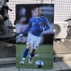 中田英寿 サッカー日本代表 大型パネル - メルカリ