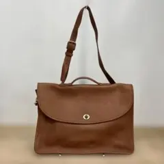 OLD COACH レザーショルダーバッグ USA製 023-3042 m469