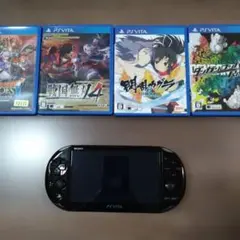 PS Vita本体　PCH2000動作確認済　ゲームソフト4本セット