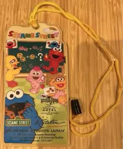 セサミストリートパスケース　ユニバーサルスタジオジャパンオフィシャルホテル限定