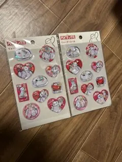 ベイマックス ウォーターシール　2枚セット　ディズニー　3Dシール　正規品