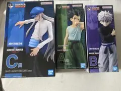 ハンターハンター　一番くじ　ゴン　キルア　カイト　フィギュア　A賞　B賞　C賞