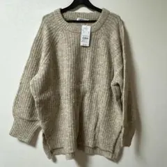 アメリカンホリック MIXヤーンラグランニットプルオーバー︎⸜❤︎⸝‍